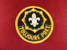 4 QTY US ARMY 2ND CAVALRY REG COLOR TOUJOURS PRET MILITARY EMBROIDERED P... - $25.05