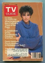 TV Guide-Dynasty-New York-Metropolitan Edition-Sept 1987-VG - £13.13 GBP