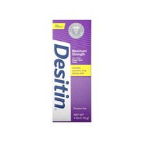 DESITIN Maximum Strength Diaper Rash Paste 4 oz (Pack of 4) - £52.74 GBP