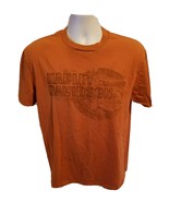 2007 Harley Davidson Motor Cycles Boswells Music City Adult Large Orange... - $19.80