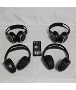(4) Wireless IR Rear TV DVD Headphones Headset For 2005 Ford F250 XLT SD... - $735.11 MXN