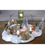 Christmas Ice Skating Musical Display City Walk in the Park Happy Winter Holiday - £21.01 GBP