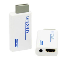 Wii to HDMI compatible adapter, Full HD, 1080P, HD TV display converter - £9.38 GBP