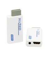 Wii to HDMI compatible adapter, Full HD, 1080P, HD TV display converter - £9.40 GBP