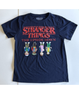 STRANGER THINGS T SHIRT YOUTH XL 14-16 THE UPSIDE DOWN 8 BIT GRAPHICS NE... - $7.69
