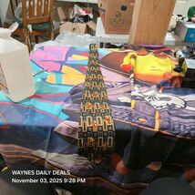 Disney Winnie the Pooh Tie – Geometric Pattern with Pooh Characters   - $19.79