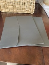 Set of 2 office depot grey folders - $8.79