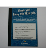 SeaWorld Adventure Theme Park Orlando Set of 3 Postcards Vintage Post Ca... - £15.70 GBP