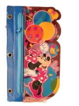 Peachtree Playthings Notebook Pencil Pouch - New - Minnie Mouse Wow! - $8.99