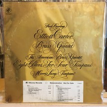 [JAZZ]~EXC LP~ELLIOTT CARTER~BRASS QUINTET~Eight Pieces For Four Timpani... - £11.67 GBP