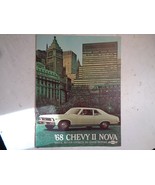 1968 Chevrolet Nova Brochure Original - $259.83 MXN