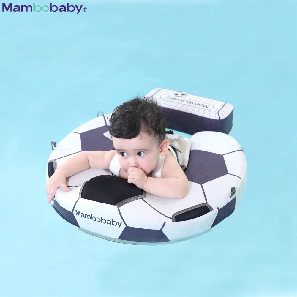 Mambobaby Baby Float Waist Swimming Rings Swim Trainer Lying Swim Ring With Roof - £75.53 GBP+