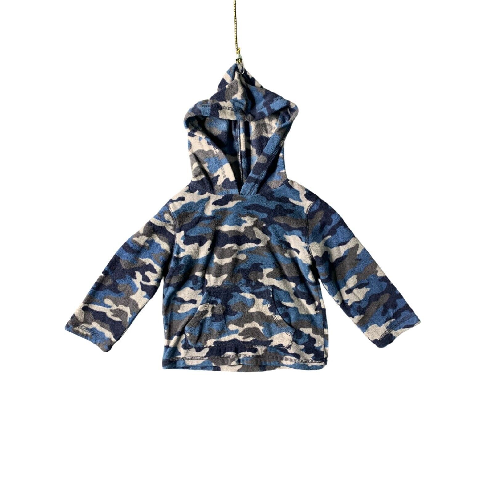 Primary image for Jumping Bean Boys Infant Baby Size 24 Months Blue Camo Long Sleeve Fleece Hoodie