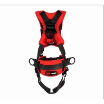 NEW 3M Safety Harness Red Adjustable D-Ring Attachments Polyester Small - $70.13