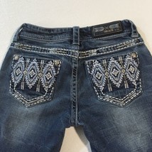 Size 25 ~ 25 x 33 ~ Grace in LA Decorated Women&#39;s Stretch Jeans - £34.76 GBP