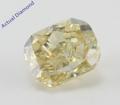 Cushion Loose Diamond (1.24 Ct,Natural Fancy Yellow Color,SI1 Clarity) GIA  - £4,232.69 GBP