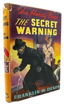 Franklin W. Dixon The Secret Warning Hardy Boys #17 1st Edition Early Printing - £322.27 GBP