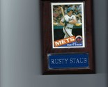 RUSTY STAUB PLAQUE BASEBALL NEW YORK METS NY MLB   C - $0.98