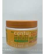 Cantu Avocado Hydrating Repair Leave-In Creme Dry Hair Care Condition 12oz - £6.82 GBP