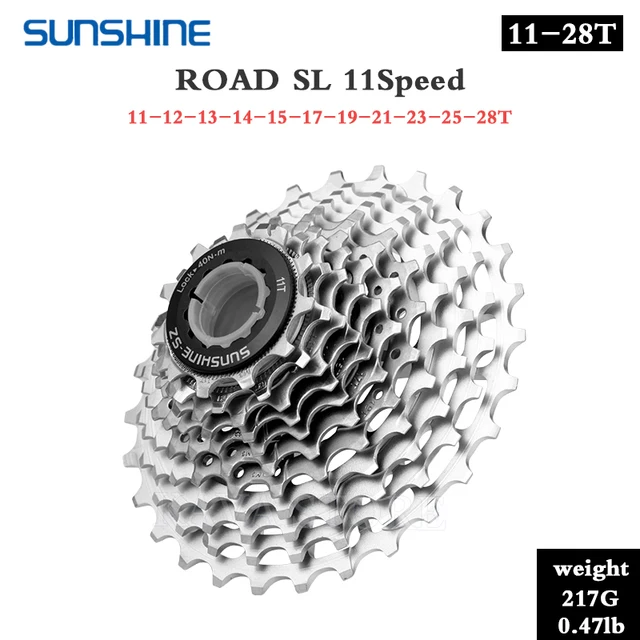 SHINE Road Bike Cette Ultralight Freewheel 11/12 Speed 11-28T 32T 34T 36T Bicycl - £186.76 GBP