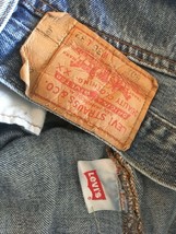 Vintage Levi&#39;s 501 Jeans  tag 36 x 32  (actual 36 x 30.5) - £19.78 GBP