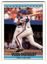 1992 Donruss #568 Todd Hundley NM Near Mint Mets ID:67167 - $1.73