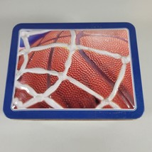 Basketball Metal Tin Card Holder 2005 Fairfield Tin - $8.99