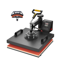 VEVOR 2 in 1 Heat Press with Swing Arm, 15 x 15 in, Digital Control, 110... - $139.99