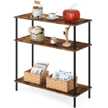 3 Tier Console Table Sofa Tables Narrow Hallway Table For Entryway, Living Room - £55.98 GBP