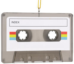 NO PACKAGING - Retro Cassette Tape Unique Fun Christmas Ornaments Person... - $10.00