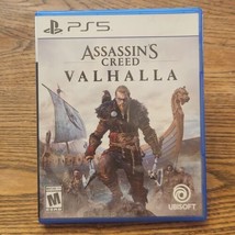 Assassin&#39;s Creed Valhalla PS5 PlayStation 5 Ubisoft Viking Video Game Complete - £13.52 GBP