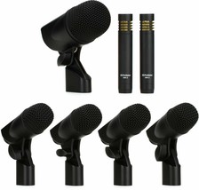 Presonus DM7 Drum Microphone Set, kick, snare, toms, overheads mics Clip... - $314.99