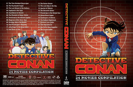 DVD Detective Conan 24 in 1 Movie Collection - English Subtitles +  DHL Express - £29.56 GBP