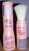 Bourjois L&#39;Air Loose Face Powder with Twist-up Brush 61 ROSE VOLATIL NWOB - $11.88