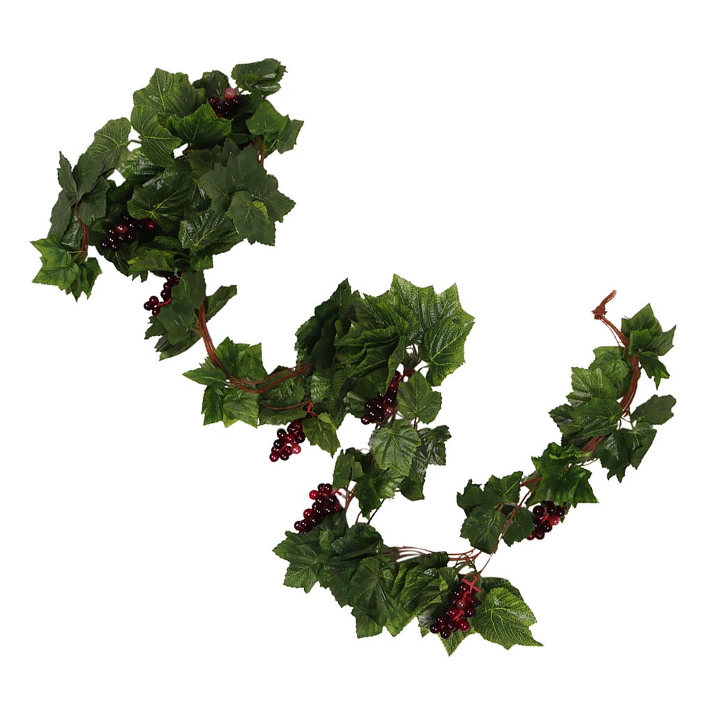 Game Fun Play Toys Artificial Plant Grapevine Leaves And Flowers Ivy Hanger Ivy  - £23.30 GBP