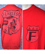 FAZE Fearless And Zealous Everyday T-Shirt XL Mens Red Shield USA SF Mad... - £19.14 GBP