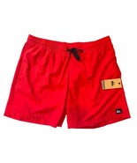 Quiksilver original Everyday Voleey 17&quot; Shorts Red Size XL - $24.75