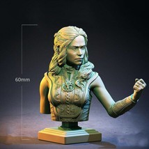 1/16 BUST 60mm 3D Print Model Kit Beautiful Girl Mother of Dragons Unpainted - £34.45 GBP