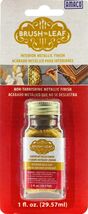 GOLD LEAF Brush 'n Leaf Metallic Leafing Paint golden Gilding and Finish... - $35.39