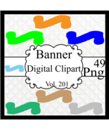 Banner Digital Clipart Vol. 201 - £0.98 GBP