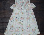 NEW NEW Boutique Unicorn Rainbow Girls Sleeveless Dress Size 5-6 - $12.99