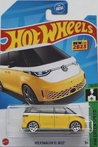 Hot Wheels Volkswagen ID Buzz Yellow #173 - 2023 HW Green Speed - $8.81