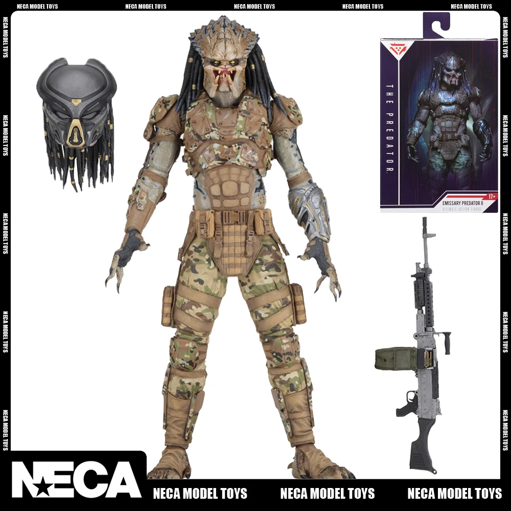Original NECA 51576 Predator (2018) Ultimate Emissary 7 Inch Action Figure Model - £62.08 GBP