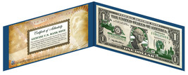 INDIANA State $1 Bill *Genuine Legal Tender* U.S. One-Dollar Currency *Green* - £9.60 GBP