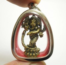 Lord Ganesha 3 Heads Blessing God of success Ganesh Ganapati elephant head Vinay - £35.67 GBP