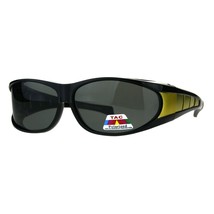 TAC Polarized Lens Fit Over Sunglasses over The Glasses Large Oval Frame - £16.69 GBP+