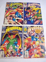The Invaders #1 thru #4 Marvel Complete Series 1993 VG+ Roy Thomas Writer - £7.82 GBP