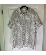 Tasso Elba Island Short Sleeve Collared Button Down Casual Shirt Men’s S... - $17.18 CAD