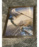 Displate 26.6 X 18.9 Metal Final Fantasy Poster With Wood Grain edge  - $121.86 CAD