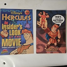 1997 McDonalds Disney Hercules Sticker Set and Advertisement  - $9.90